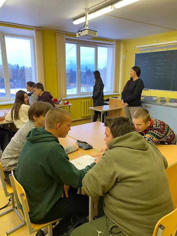 Rekavas vidusskolā STEM norise