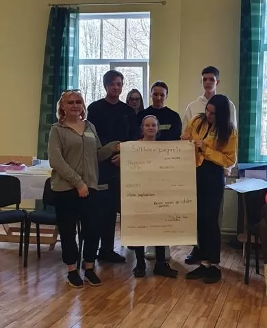 Projekta "Mobilā darba ar jaunatni sistēmas izveide Balvu novadā” aktivitātēs 05.04.2022.