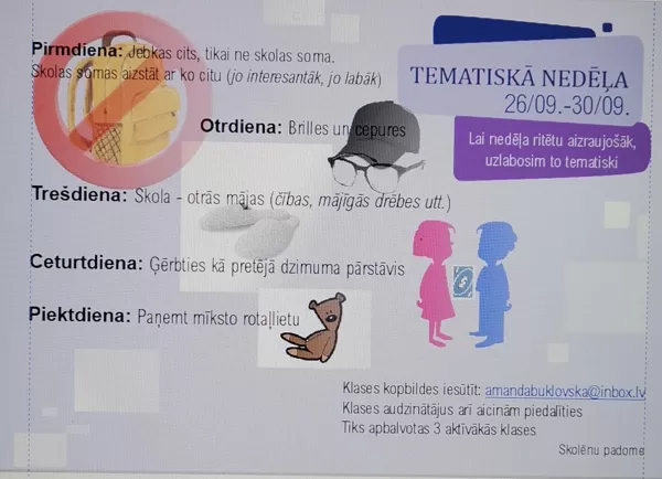 Tematiskā nedēļa 26.-30.09.2022.